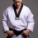 Fighter Zagon Taekwondo Dräkt Svart Krage