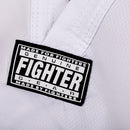 Fighter Zagon Taekwondo Dräkt Vit Krage