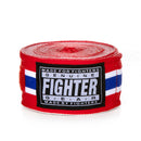 Fighter Elastisk Boxningslinda Premium - Röd/Vit/Blå