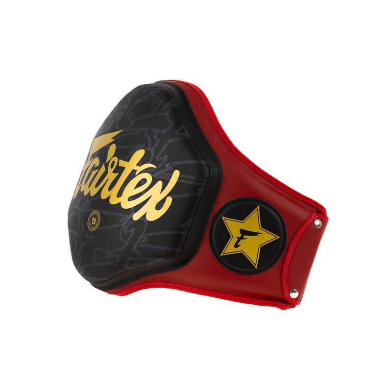 Fairtex X Booster Belly Pad One Size Wine Red