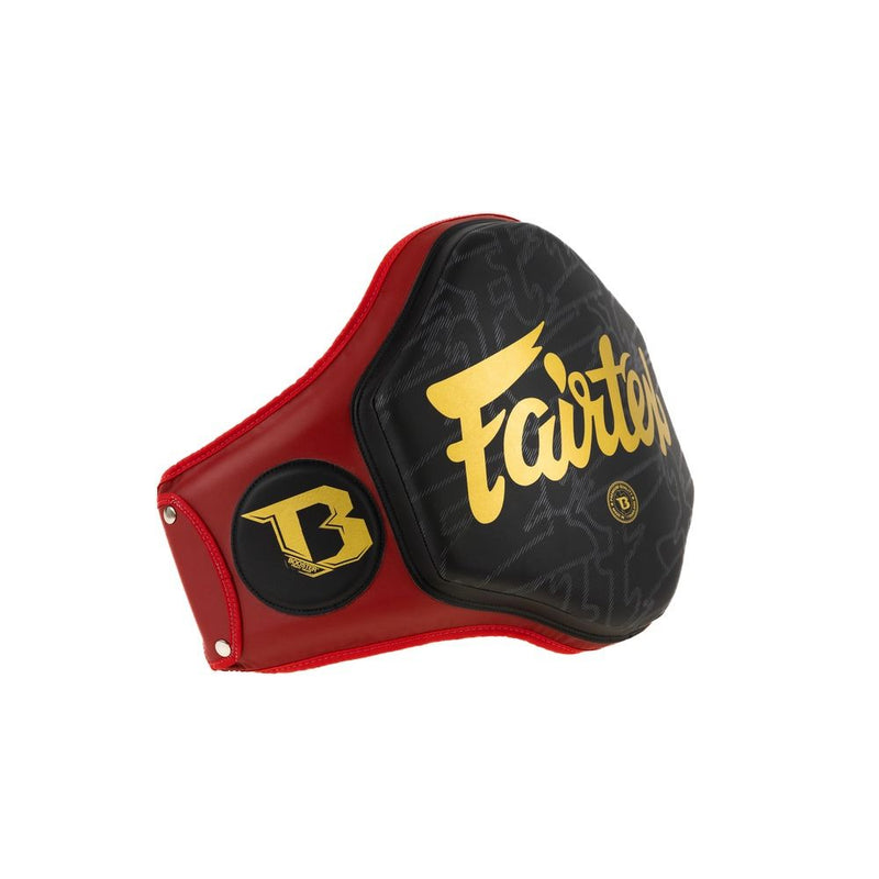 Fairtex X Booster Belly Pad One Size Wine Red