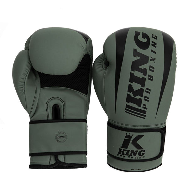 King Pro Boxing Boxhandske Revo 5 Olive Green