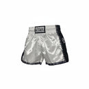 Fighter thaishorts,- Vit/Svart