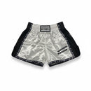Fighter thaishorts,- Vit/Svart