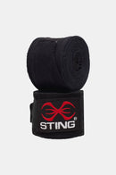 Sting Boxningslindor Elastiska Svarta 250cm