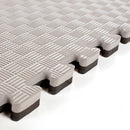 Fighter Pusselmatta 2 cm - Svart/Grå