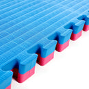 Fighter Pusselmatta 4 cm - Röd/Blå