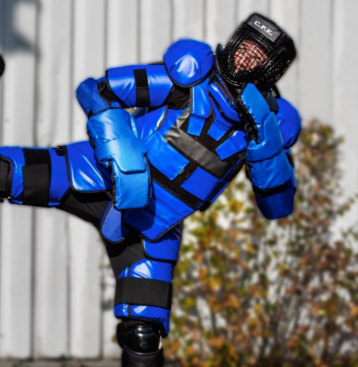 C.P.E. Blueman suit, närkamps dräkt