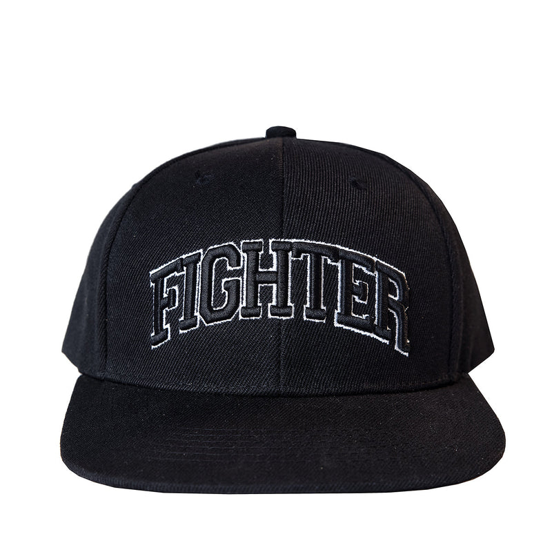 Fighter Keps Snapback - Svart