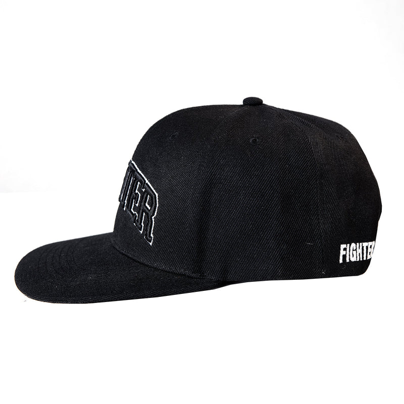 Fighter Keps Snapback - Svart