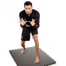 Fighter Pusselmatta 4 cm - Svart/Grå