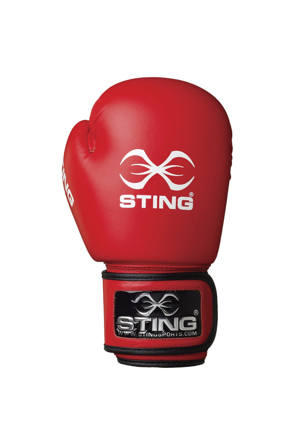 Sting IBA boxhandskar, röd