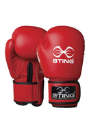 Sting IBA Boxhandskar - Röd