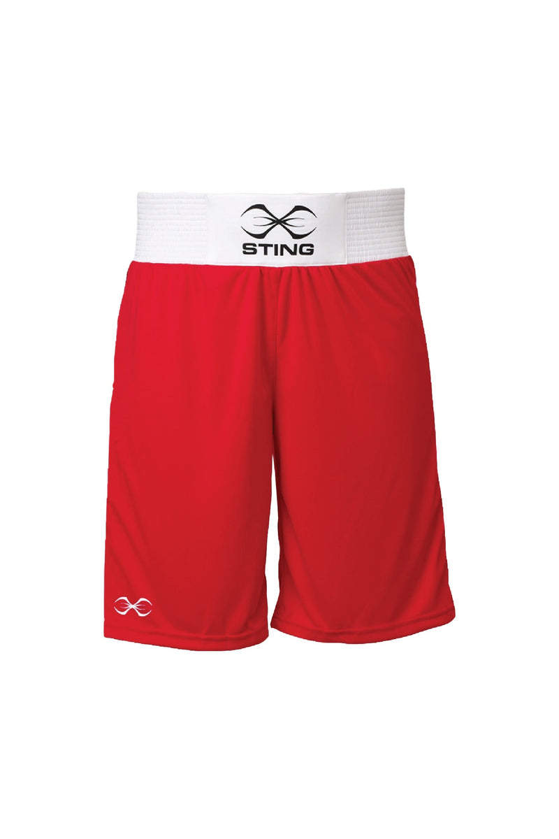 Sting Boxningsshorts XS - Röd