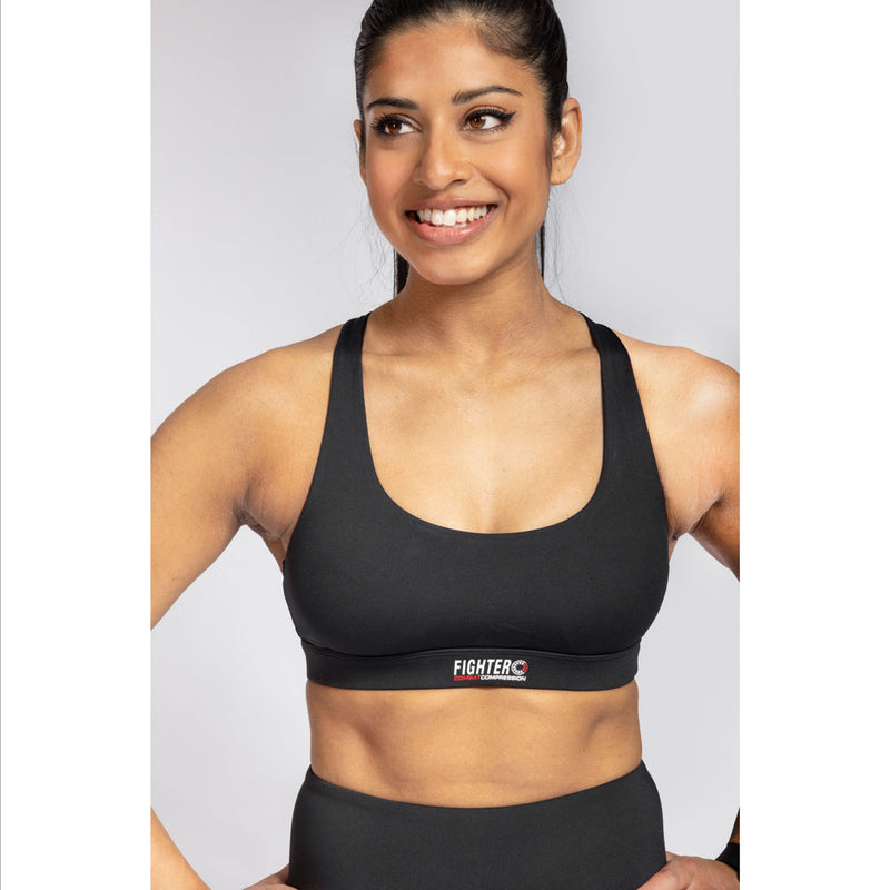 Fighter Cassandra Sports Bra - Svart