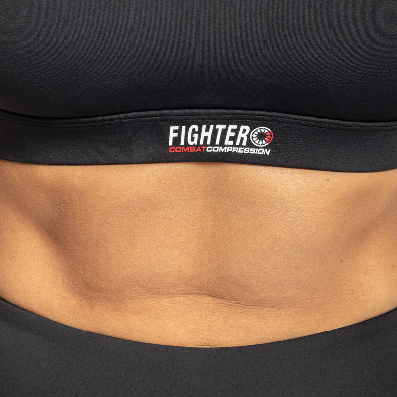 Fighter Cassandra Sports Bra - Svart